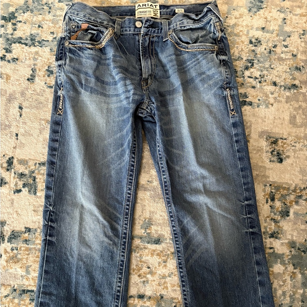 Ariat Men's Classic Denim Straight Jeans